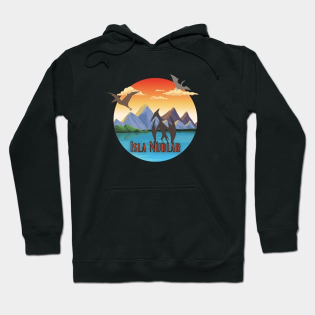 Jurassic Park Isla Nublar Hoodie by Jurassic Merch